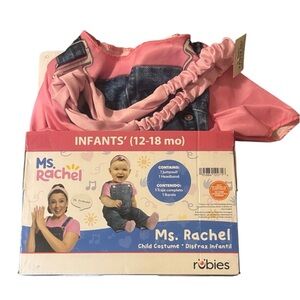Rubie's‎ Ms. Rachel Pink and Blue Infant Costume with Headband